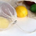 thumbnail image 7 of Naler Ecology Organic Cotton Mesh Reusable Grocery Shopping Produce Bag - Set of 8, 3 Sizes (L,m,S), 7 of 7