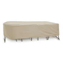 Oval/Rect Table & Chair Cover for 60"-66" table with 6 High Back Chairs, 30" height