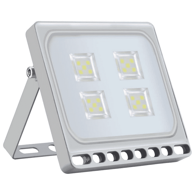 Luz de inundación LED de 10/20 W, luz de seguridad para jardín, césped, luz de pared exterior para patio (blanco frío)