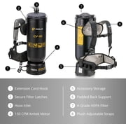 Prolux 10 Quart Commercial BackPack Vacuum