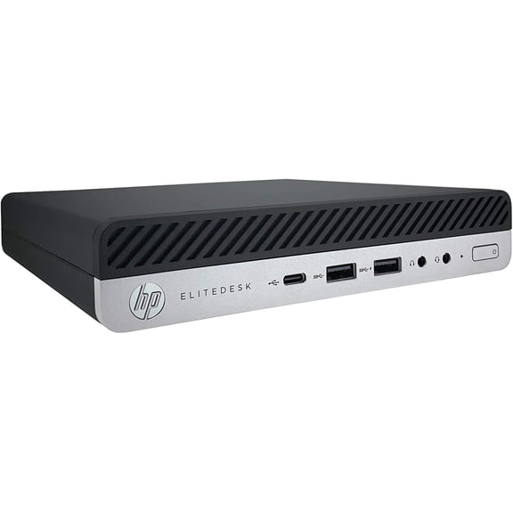 Restored HP ELITEDESK 800G5 Desktop PC, Core i5-9500T UP to 3.7GHz, 16G RAM, 256G NVMe SSD, WiFi, BT, Windows 11 Pro