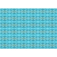 thumbnail image 1 of Ahgly Company Machine Washable Indoor Rectangle Transitional Dark Turquoise Green Area Rugs, 4' x 6', 1 of 7
