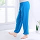 thumbnail image 4 of Odeerbi 2-16 Años Niños Niñas Algodón Bloomers Verano Pantalones Jogger Color Sólido Linterna Pantalones Pantalones Haren, 4 of 5