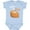 AE-Light Blue, variant on Cute as 3.14 Pi Day Pumpkin Pie Pun Boys or Girls Baby Bodysuit
