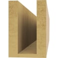 thumbnail image 4 of Ekena Millwork 4"W x 6"H x 28"L Concord Woodgrain TimberThane Rafter Tail, Primed Tan, 4 of 6