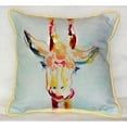thumbnail image 4 of Betsy Drake ZP048 22 x 22 in. Giraffe Extra Large Zippered Pillow, 4 of 4