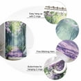 thumbnail image 5 of Spring Floral Shower Curtains for Bathroom Waterproof Fabric Bath Curtains Decor Bath Tub Curtain Summer Flowers Farmhouse Forest Decorative Shower Curtain Sets with 12 Hooks, 72x72 Inch, 5 of 6