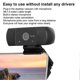 thumbnail image 4 of Webcam USB Computer HD BuiltIn Mike Desktop Video Call Conference 1080P Digital Camera(Black ), 4 of 4