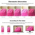thumbnail image 3 of Super Soft Twin Blanket Hot Pink Premium Silky Flannel Fleece 3D Checkered Lightweight Bed Blanket All Season Use (Hot Pink Checkered, Twin(60"x80")), 3 of 6