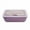 Purple, variant on Moocorvic Insulated Bento Box with Compartments, Reusable Portable Large Capacity Lunch Box