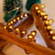 thumbnail image 2 of Cadena de luces LED de 3 metros con 30 luces y 8 modos de parpadeo, decorativas, impermeables, que funcionan con pilas, con control remoto y temporizador para fiestas de Navidad, Acción de Gracias y H, 2 of 5