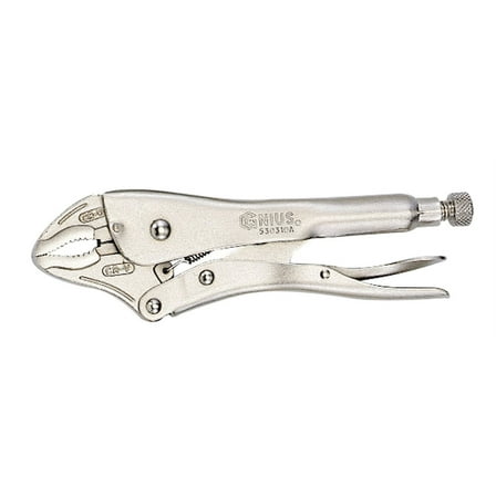 Genius Tools Curved Jaw Locking Pliers with Cutter, 250mmL - 530310A