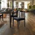 thumbnail image 2 of Flash Furniture Chester Contemporary Solid Wood Dining Chair Black 2/Pack (2XUDGW0359BLK), 2 of 18