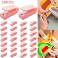 thumbnail image 4 of Mini Selladores Sellador De Calentamiento Al Vacío Alimentos Prensa Manual Sellado Snacks Packer Rosa 30 Piezas, 4 of 6