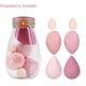 thumbnail image 4 of pequeñas esponjas para maquillaje de belleza Daisy con forma de huevo, burbujas de agua, agrandadas, sin látex, juego de borlas para polvos, aplicador de esponja para polvos, 4 of 6