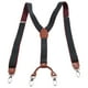 thumbnail image 2 of para hombre s giratorios Elástico Y trasero Heavy Duty 1" Belt Verde Hugo tirantes para hombre, 2 of 9