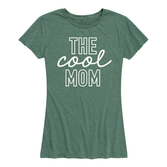 Instant Message - The Cool Mom - Women's Short Sleeve Graphic T-Shirt