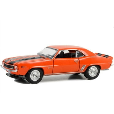 1969 Chevy Camaro Z/28, Orange - Greenlight 37280D/48 - 1/64 Scale Diecast Model Car