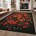 thumbnail image 5 of 4'x6' carpet small indoor/outdoor carpet abstract area rug area rug large fluffy area rug, 5 of 10