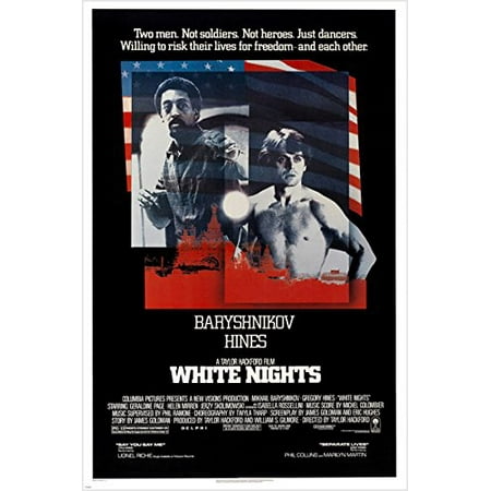 - Vintage Movie Poster White Nights Barynshnikov & Hines Dancing Action 24X36