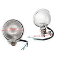 thumbnail image 4 of Motorcycle Round Universal LED Headlight,Universal Motorcycle Modification Accessory Retro Style Headlamp Motorbike Vintage Head Light, 4 of 8