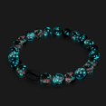 thumbnail image 3 of Pink Moon | .925 Sterling Silver | Lunar Glass Bracelet, 3 of 8