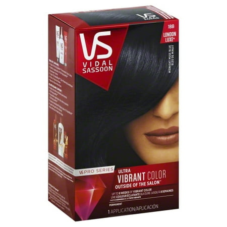 Vidal Sassoon Pro Series London Luxe Permanent Hair Color Midnight Muse Blue