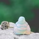 thumbnail image 4 of Fiudx Buda Sonriente Tallado En Cristal, Figura de Feng Shui de Aventurina Verde, Decoración de Bendiciones, Uso En Oficina y Hogar, Portátil de Bolsillo, 3,8 Cm, 45 G, 1 Unidad, 4 of 5