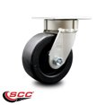 thumbnail image 2 of 5 Inch Kingpinless Polyolefin Wheel Swivel Top Plate Caster Service Caster Brand, 2 of 2