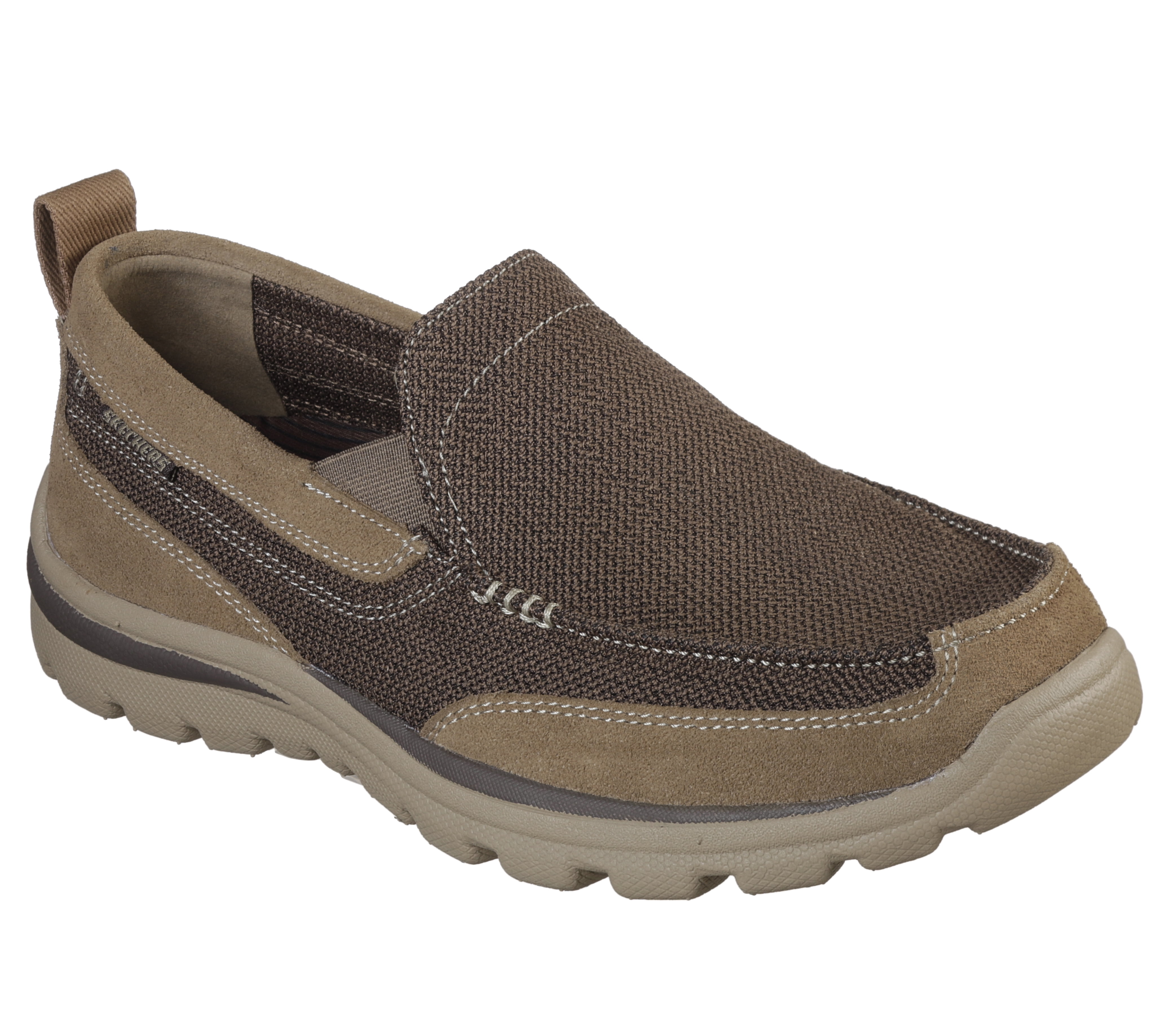Skechers Men's Relaxed Fit Superior Slip-On Sneaker Width Available) - Walmart.com