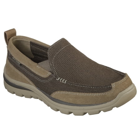 

Skechers Men s Relaxed Fit Superior Milford Casual Slip-on Sneaker (Wide Width Available)
