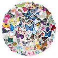 thumbnail image 2 of 100 Pvc Mariposa Sticker Impermeable Para Auto,moto,portátil Zefei Wu 9024735050810, 2 of 5
