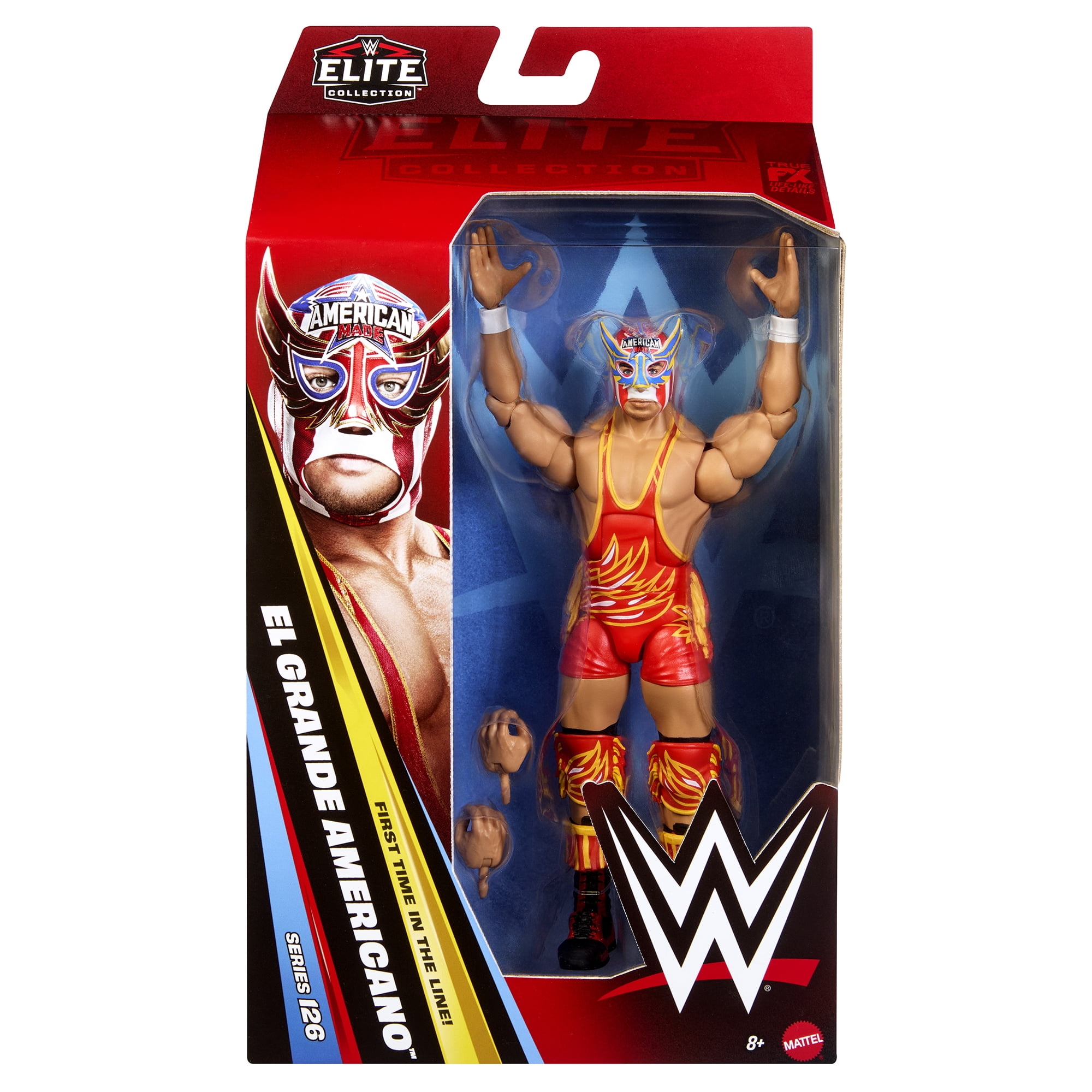 エル・グランデ・アメリカーノ　WWE Elite マテル　エリートシリーズ WWE Elite El Grande Americano Action Figure, Series #126, 6in