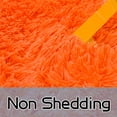 thumbnail image 5 of ZENELESS Shaggy Circular Rug,4x4ft Orange Ultra-Soft Plush Modern Round Fluffy Carpet,Soft Area Rugs for Living Room,Nursery Room,Bedroom, 5 of 8