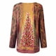 thumbnail image 5 of Camiseta holgada con estampado navideño para mujer, cuello redondo, manga larga Pompotops  FGAJ9461, 5 of 5
