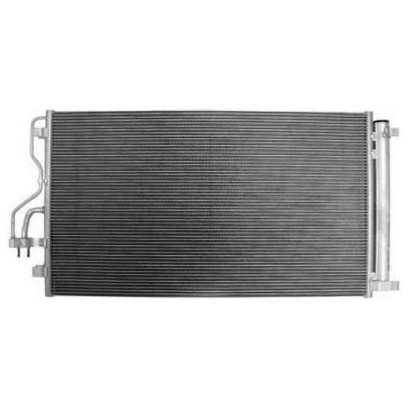 A/C Condenser - Compatible with 2011 - 2016 Kia Sportage Sport Utility 2.4L 4-Cylinder 2012 2013 2014 2015