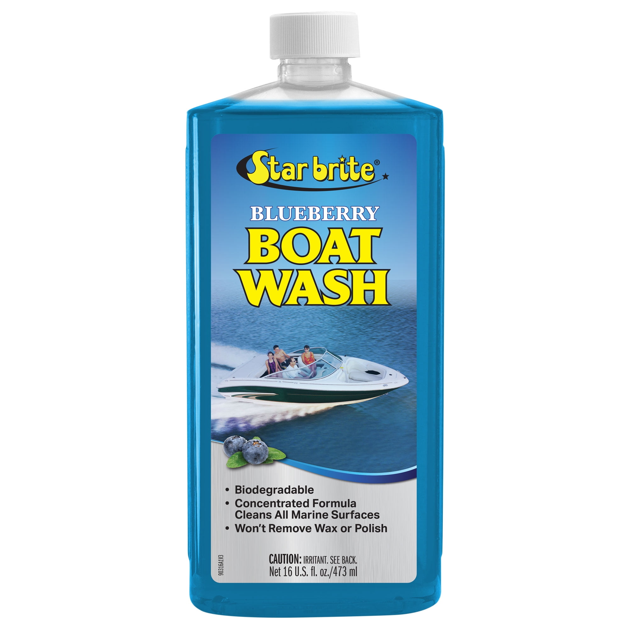 Star brite Concentrated Boat Wash - Blueberry Scent, Phosphate-Free