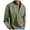 Army Green, variant on Kaemgyyd Long Sleeve Shirts for Men Solid Color Button down Tops with Pockets Casual Loose Collar Work Office Shirt