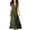 Army Green, variant on Women's Sleeveless Lapel Button Down Maxi Shirt Dress with Belt Fit Waist Flowy A Line Breathable Fashion Dress for Party Beach Brunch Daily Wear