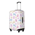 thumbnail image 2 of Balery Luggage Cover Easter Colorful Rabbit Print Suitcase Covers for Luggage Elastic Washable Suitcase Protector Fits 18-32 Inch Luggage-Small, 2 of 9