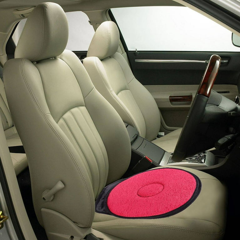 Universal Car Seat Donut Cushion Auto Accessory Black Oval Orthopedic