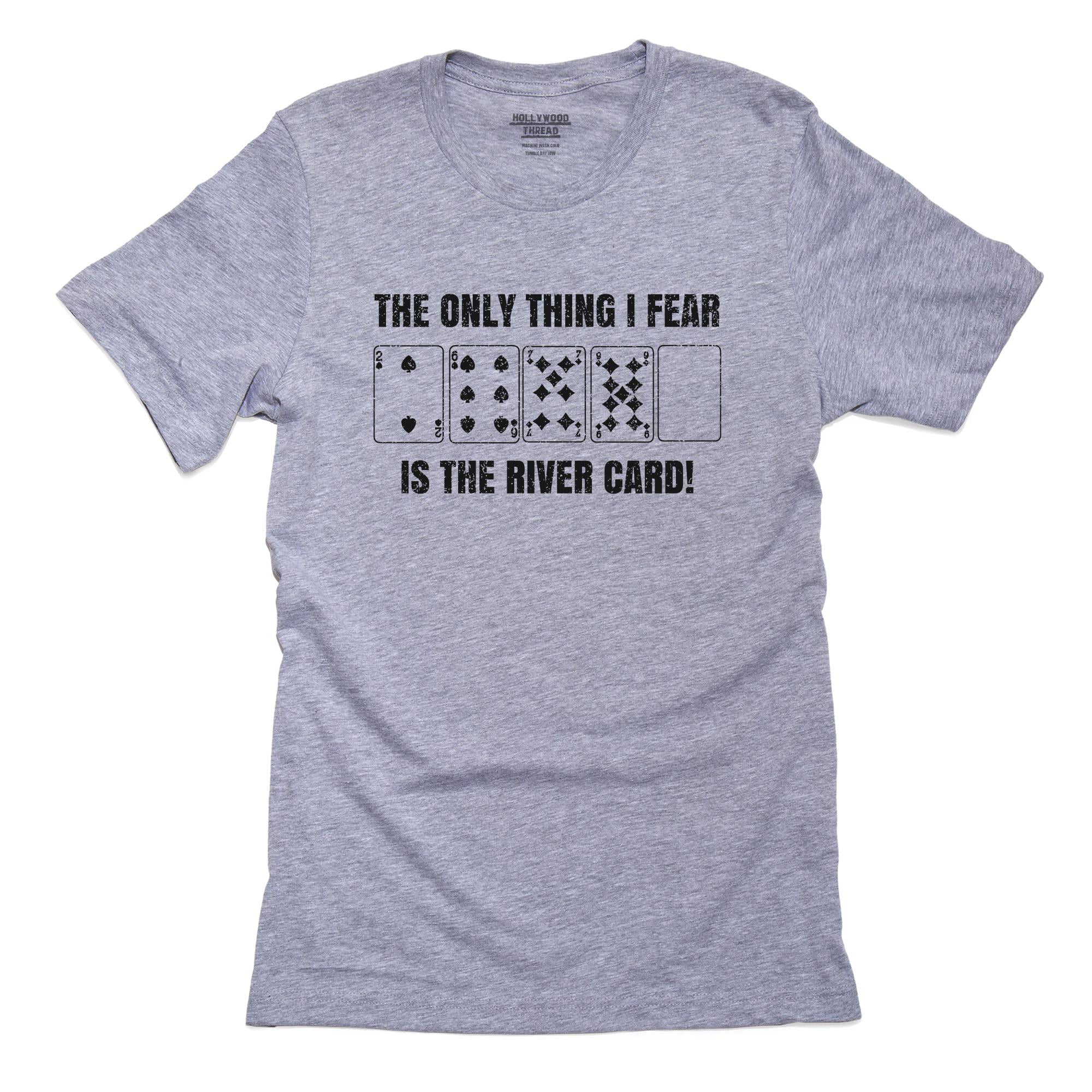 Poker T-shirt design Unisex Jersey Short Sleeve Tee Poker river is wild T-shirt