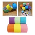 thumbnail image 4 of Xinxinyy 6 Pcs Bande Adhésive Amusante Jouet de Fête Relaxant Coloré Décoratif pour Enfants 6cm, 4 of 9