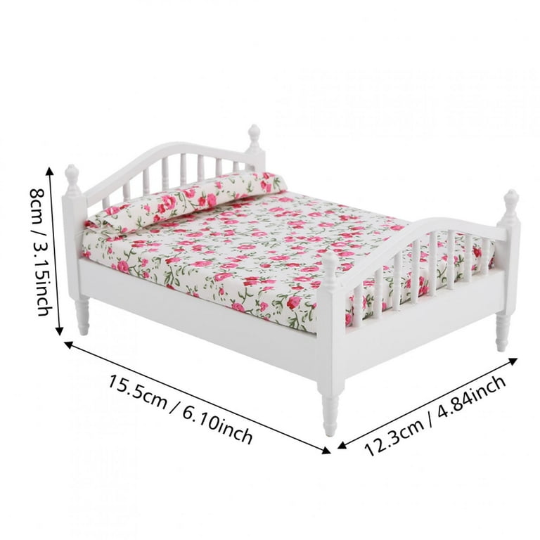 Dolls house double clearance bed