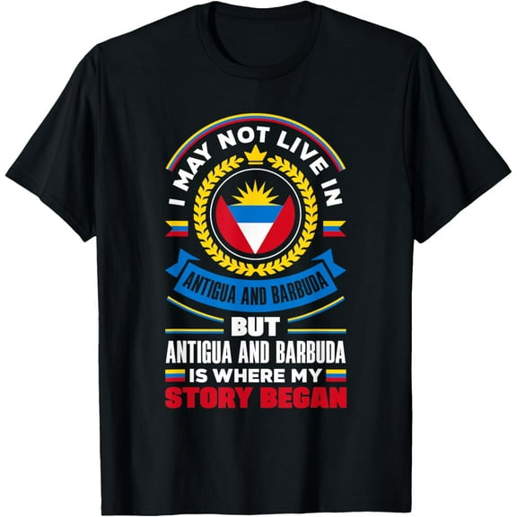 Antigua And Barbuda Flag Antiguan Quote T-Shirt