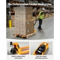 thumbnail image 6 of VEVOR Pallet Jack, 5500 lbs Load Capacity, Manual Pallet Truck with 48L x 27W Inch Forks for Material Handling, 3.35-7.1 Inch Fork Lift Height Range, Suitable for Warehouse, Supermarket, 6 of 9
