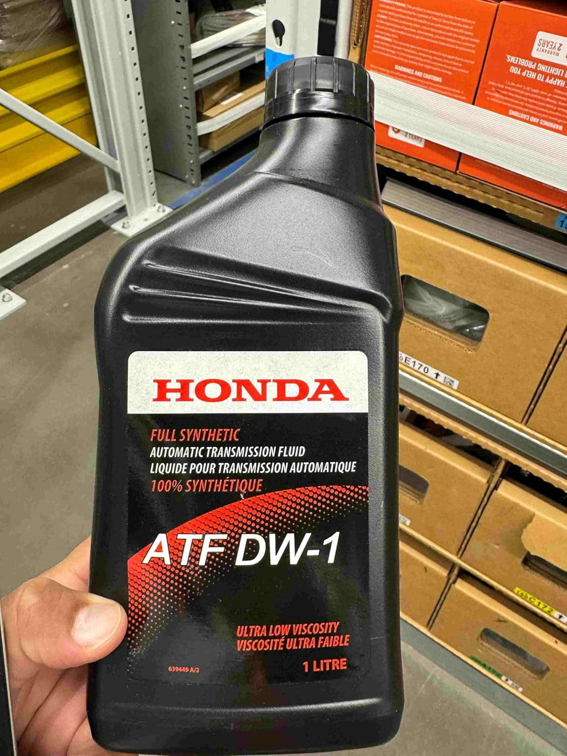 Genuine Fluid 08200-9008 ATF-DW1 Automatic Transmission Fluid - 1 Quart