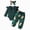 H216-Green, variant on TOWED22 Baby Girl Christmas Outfit Long Sleeve Romper Cute Print Pants Headband 3pcs Fall Winter Clothes,9-12 M