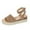 Brown, variant on Women's Sandals Casual Wedges Flat Sandals for Women Sandals Women Rubber Platforms Fashion Shoes Stylish Clog Sandals for Women Womens Dressy Sandals Toe Design Comfortable Summer H