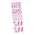thumbnail image 4 of Pegatinas con estampado de de Pascua, calcomanías para el suelo, pegatinas para ventanas, pegatinas con huellas de conejo, adhesivos Macarena Calcomanías de piso, 4 of 8